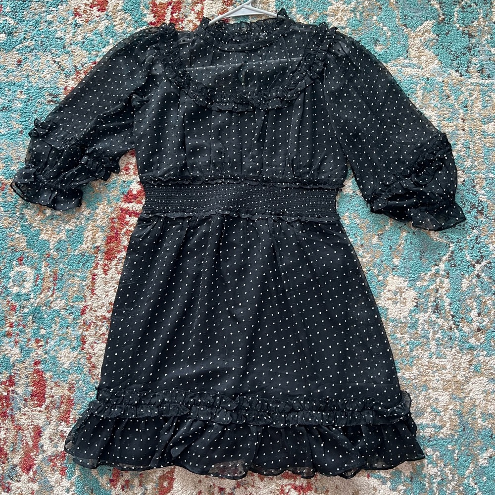 Walter Baker High Neck A-Line Dress